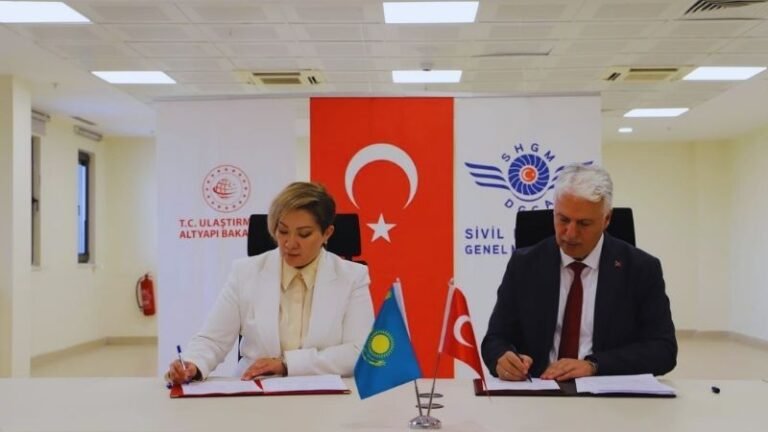 Türkiye ile Kazakistan Arasında Uçuş Hakları ve Kargo Kapasitesi Artırıldı