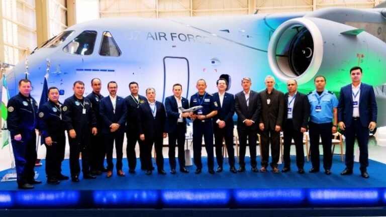 Özbekistan, Embraer’den İlk C-390 Millennium’u Teslim Aldı