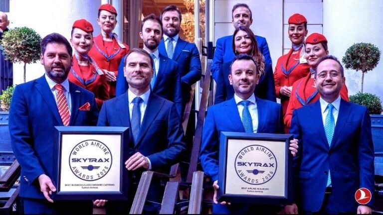 Türk Hava Yolları’na Skytrax 2026’dan Sekiz Ödül