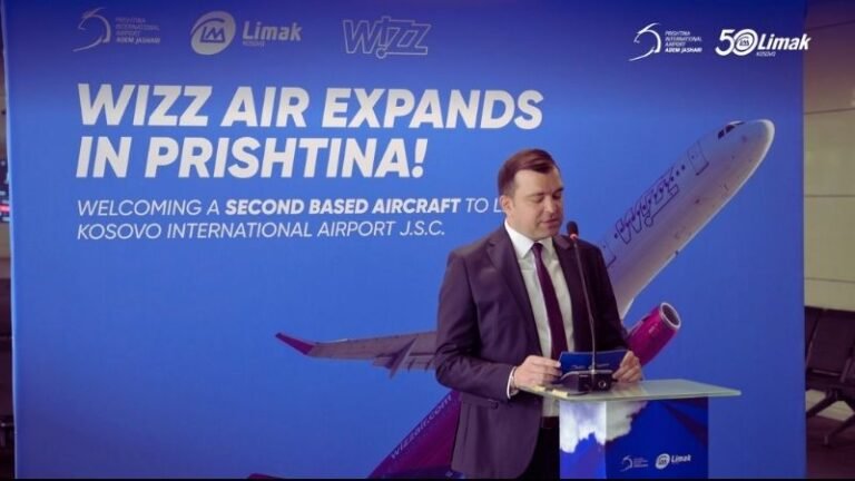 Wizz Air Priştine’de Büyüyor: İkinci Uçak ve 5 Yeni Rota