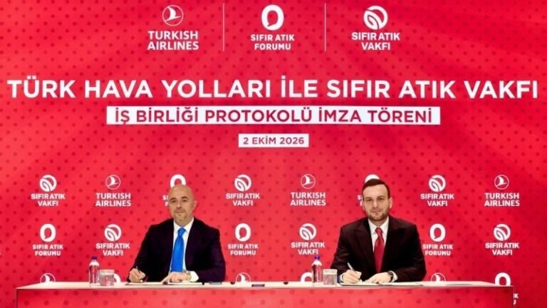 THY ile Sıfır Atık Vakfı’ndan Sürdürülebilir Havacılık İş Birliği